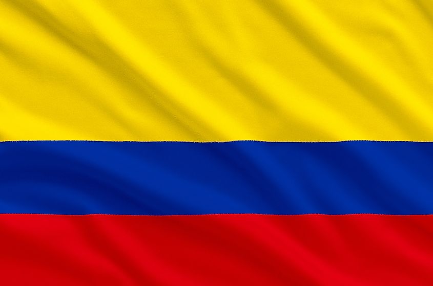 National flag of Columbia