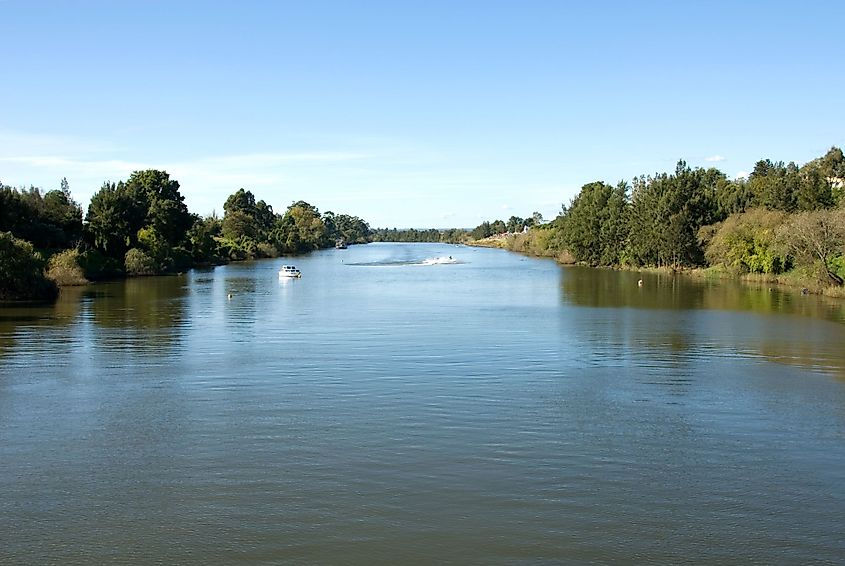 Hawkesbury River in Windsor, New South Wales