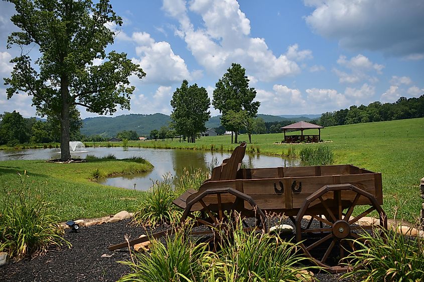 Picturesque Sevierville, Tennessee.