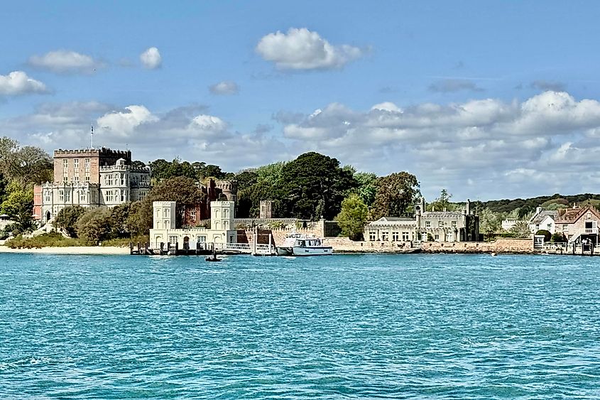 Brownsea Island seen from the Poole cruise. Image credit: Bryan Dearsley