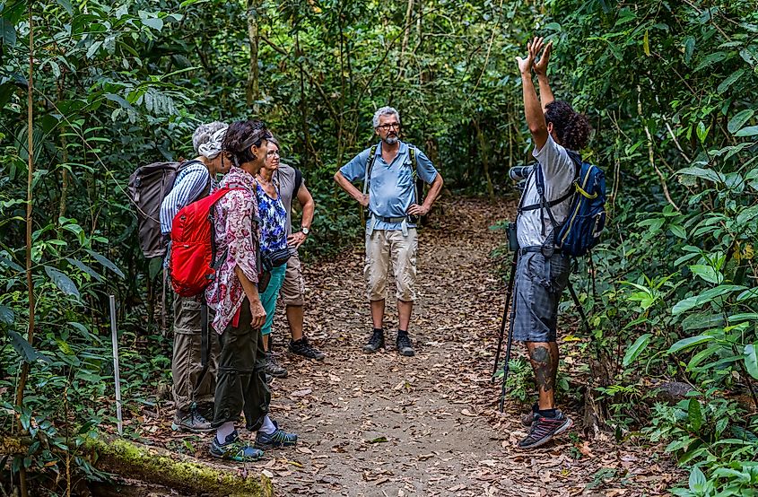 Corcovado National Park tourist