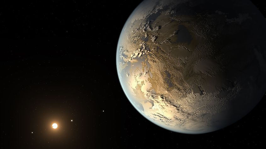 Artist's concept of Kepler-186f.