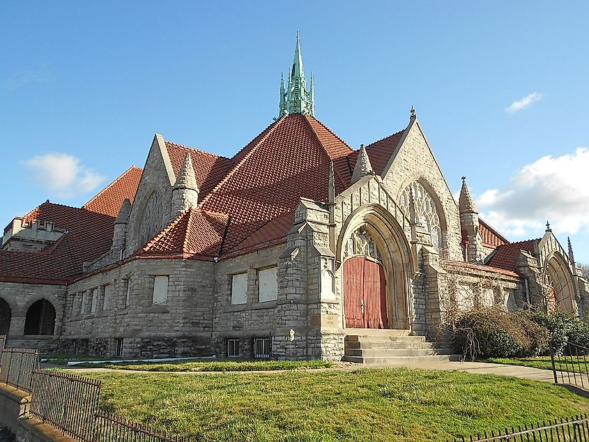 Former 3rd Presbyterian Church in Chester, Pennsylvania (now Eastside Ministries - still Presbyterian)ounty, Pennsylvania.