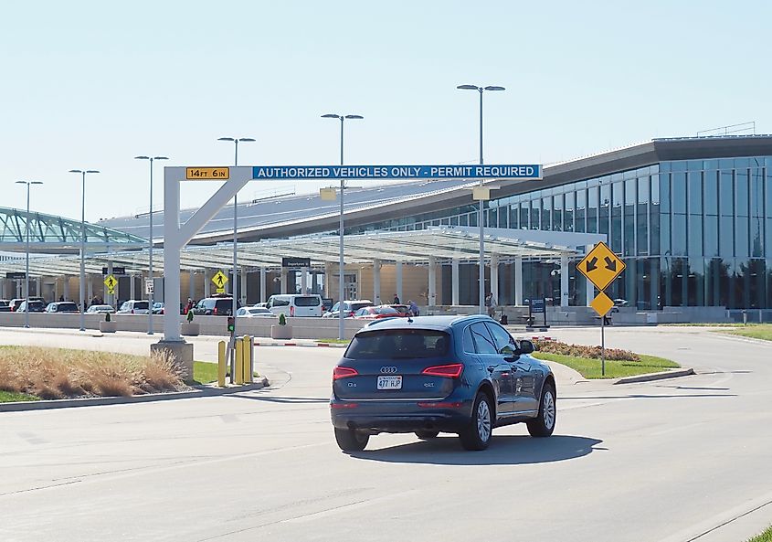 Goddard, Kansas, is conveniently close to Wichita Dwight D. Eisenhower National Airport.