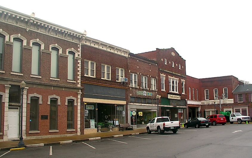 Downtown Gallatin, Tennessee.