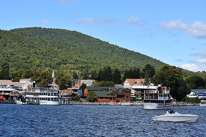 Village of Lake George in New York, via Ritu Manoj Jethani / Shutterstock.com
