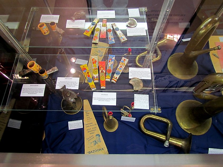 Kazoobie Kazoo Museum and Factory in Beaufort, South Carolina