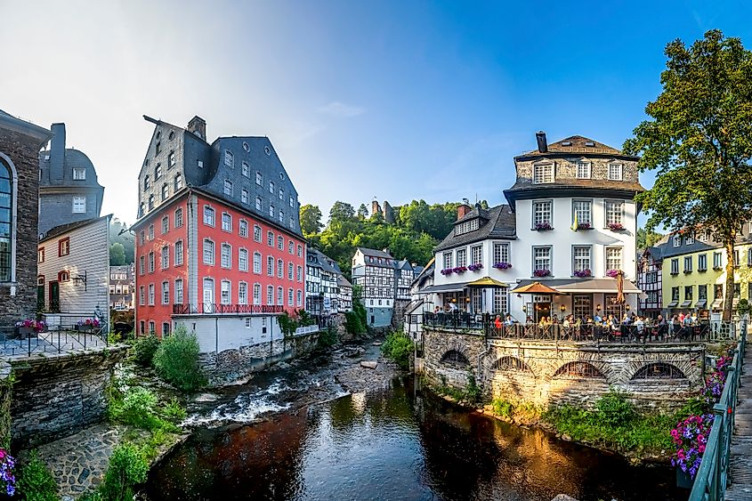 Old city of Monschau, Germany 