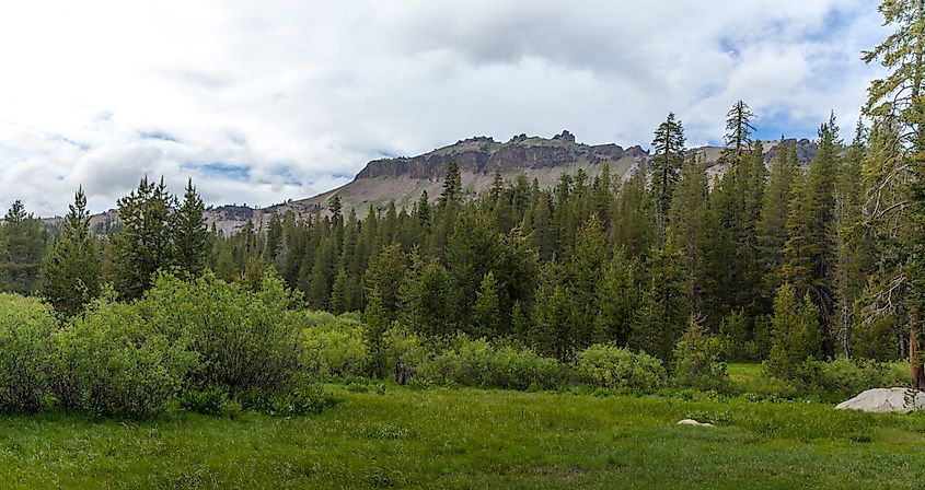 Castle Valley near Lake Tahoe in the Tahoe National Forest in California U.S. Forest Service photo.