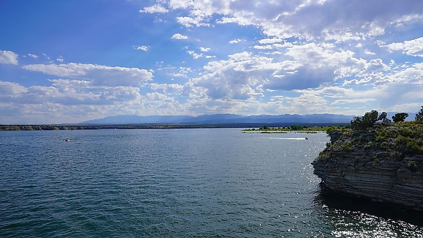 Lake Pueblo in Colorado.