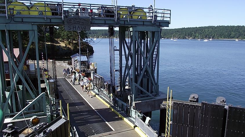 Blind Bay Terminal on Shaw Island.