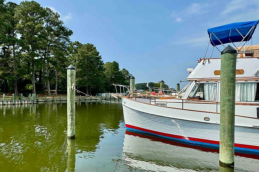 Onancock Wharf and Marina Image credit Bryan Dearsley