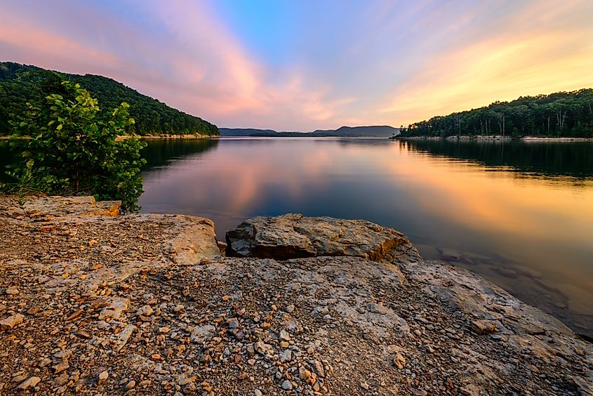 Cave Run Lake in the Daniel Boone National Forest.