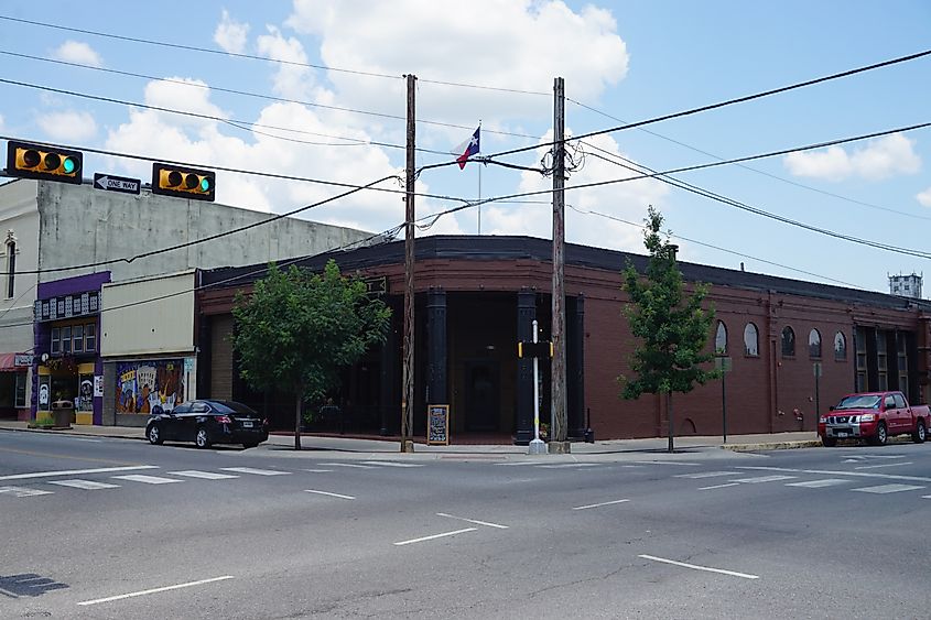 The Old Iron Post in Sherman, Texas