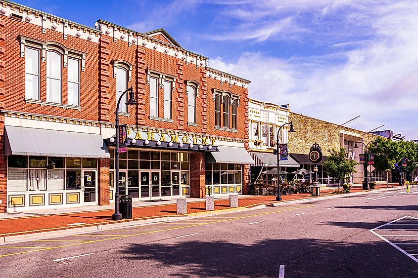  The Paramount Theater in Downtown Goldsboro is a Performing Arts Venue.