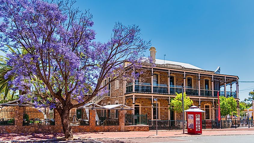 The Imperial Hotel was the first hotel to be built in York, Western Australia.