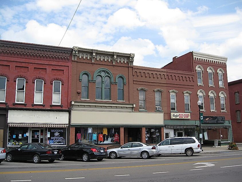 Downtown Hornell, NY.