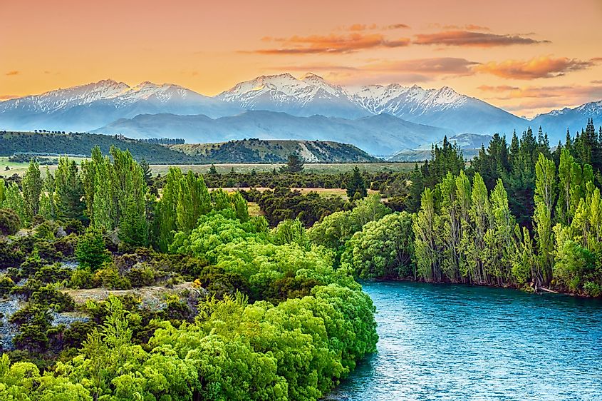 Beautiful view of the Clutha River