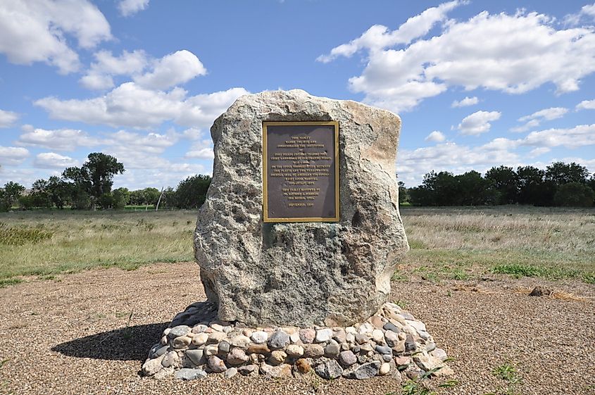 Fort Pierre Chouteau tablet, Fort Pierre, South Dakota