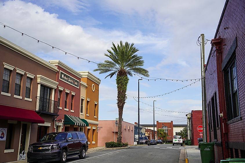 Downtown Town Center area of Leesburg.
