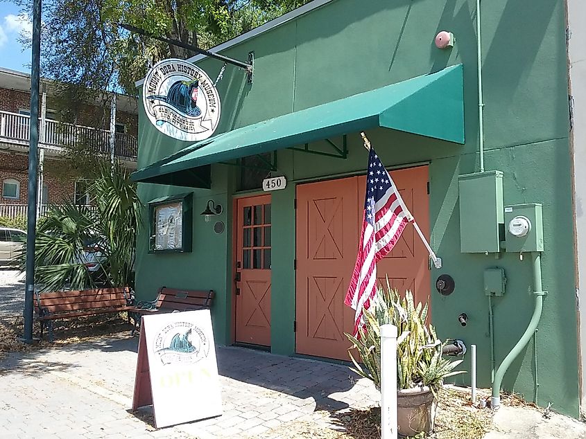 The exterior of the Mount Dora History Museum