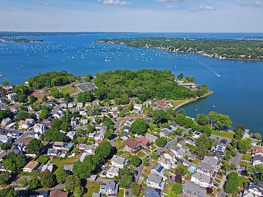 Salem aerial view