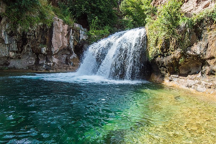 Fossil Creek Waterfall Arizona