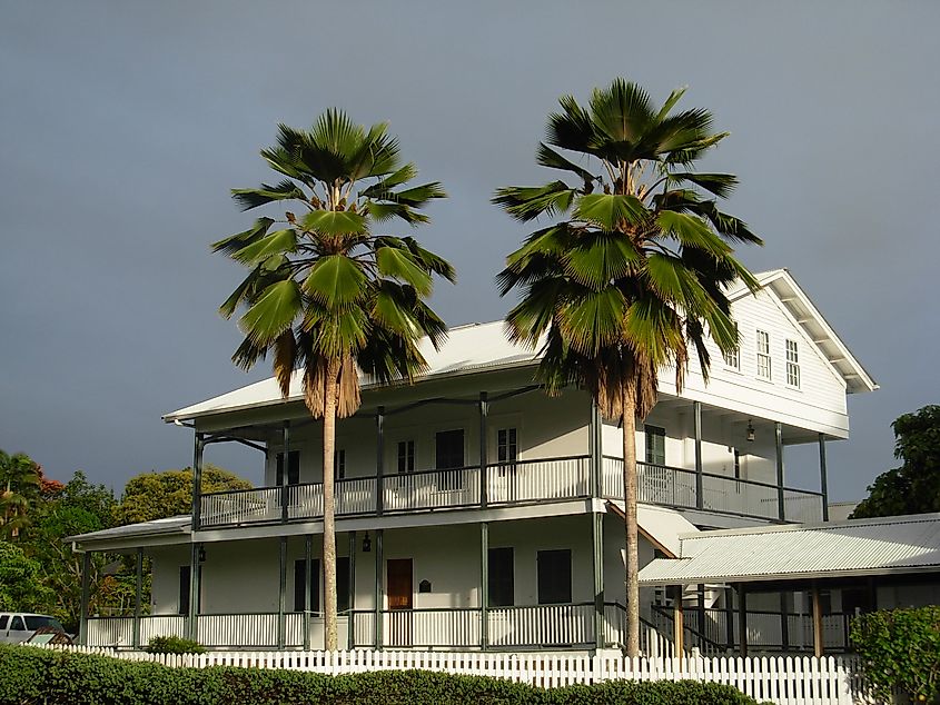 The Lyman Museum and Mission House in Hilo, Hawaii.