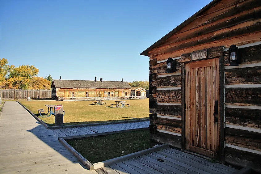 A Walk trough the National Historical Site of Fort Saskatchewan. 