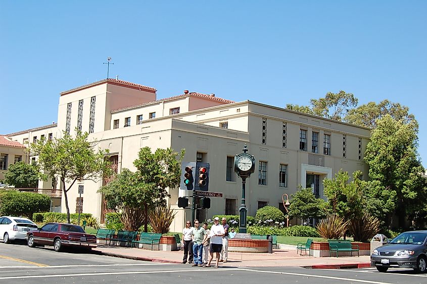 David Brooks from Port Chester, NY, USA. Main county courthouse, 1050 Monterey St (San Luis Obispo)