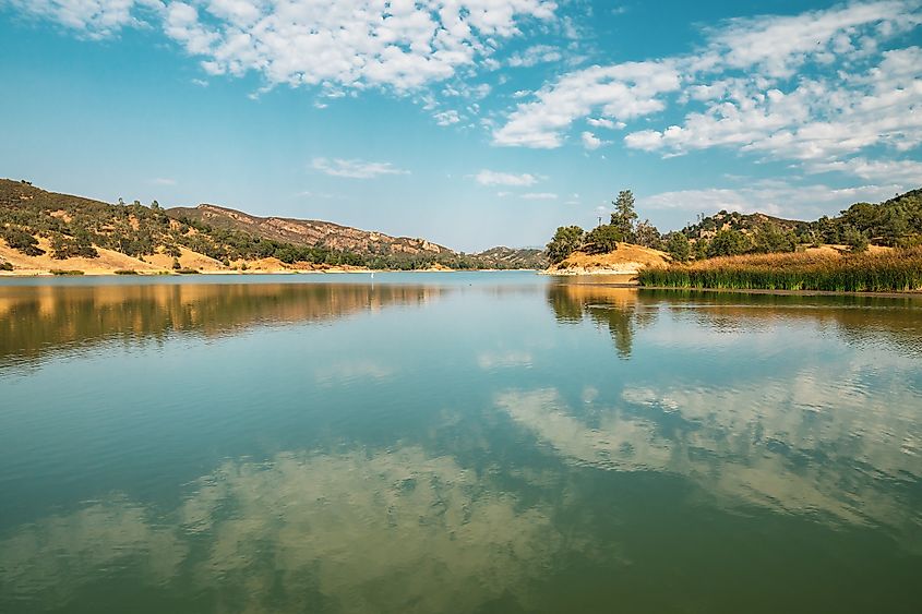 Santa Margarita Lake, California.