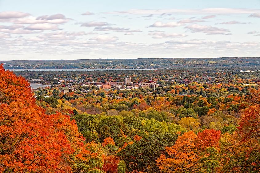 Downtown Traverse City Michigan