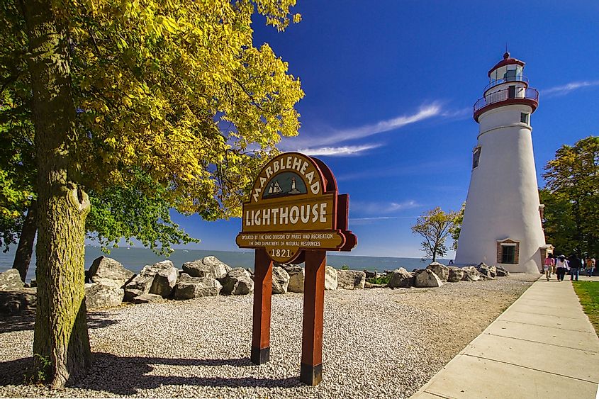 Marblehead Lighthouse in Ohio