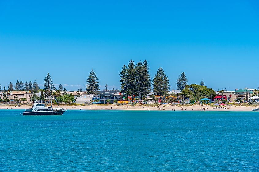 A picturesque beach in Geraldton, Western Australia