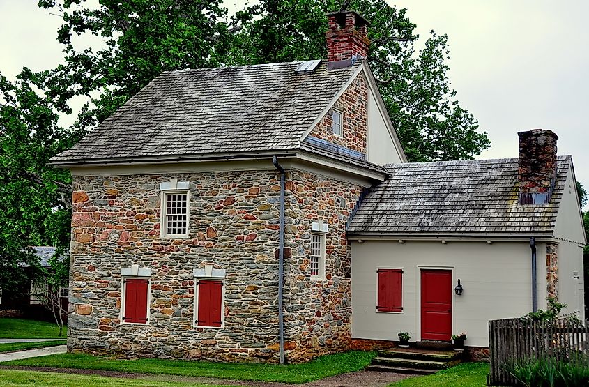A historic home in Quarryville, Pennsylvania.