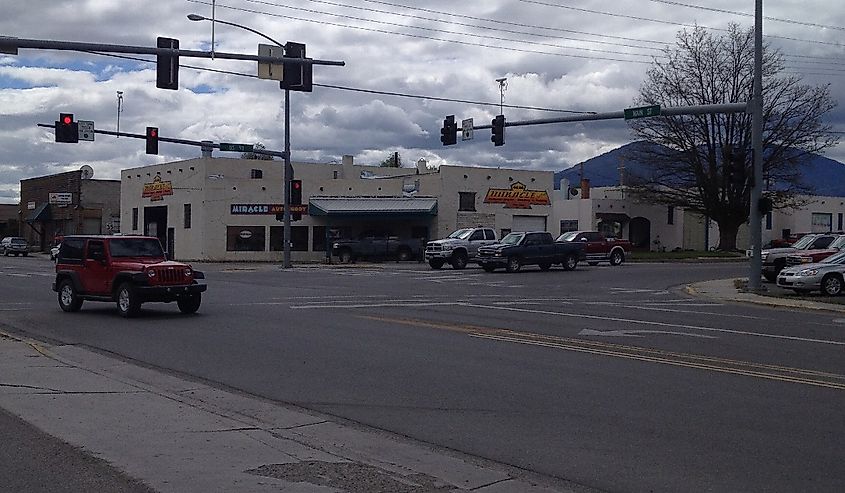 Main Street, Salmon, Idaho.