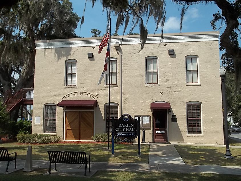 Darien City Hall.