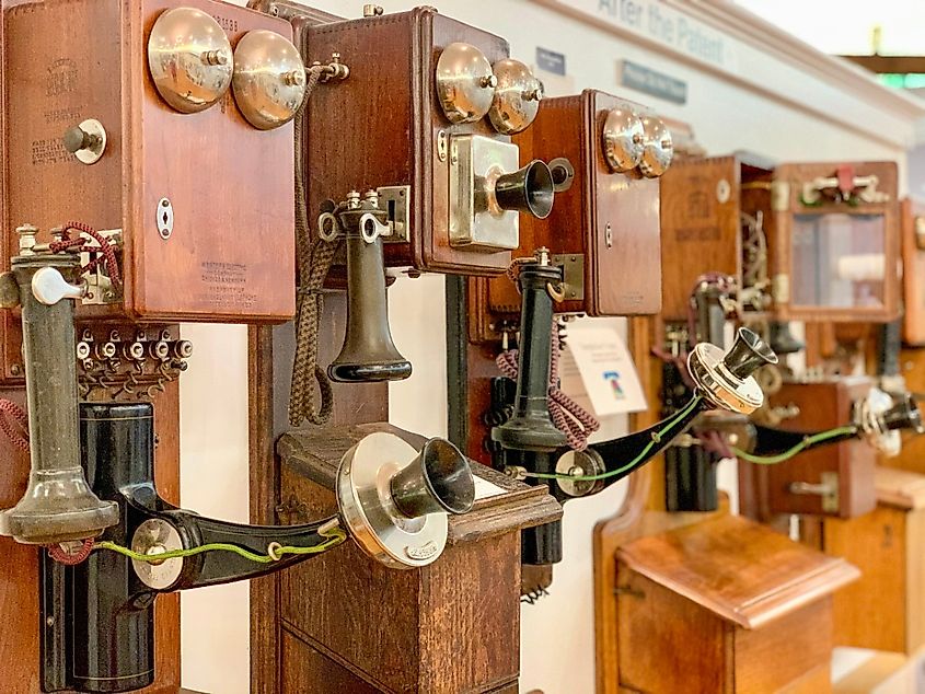 The New Hampshire Telephone Museum, Warner, New Hampshire.