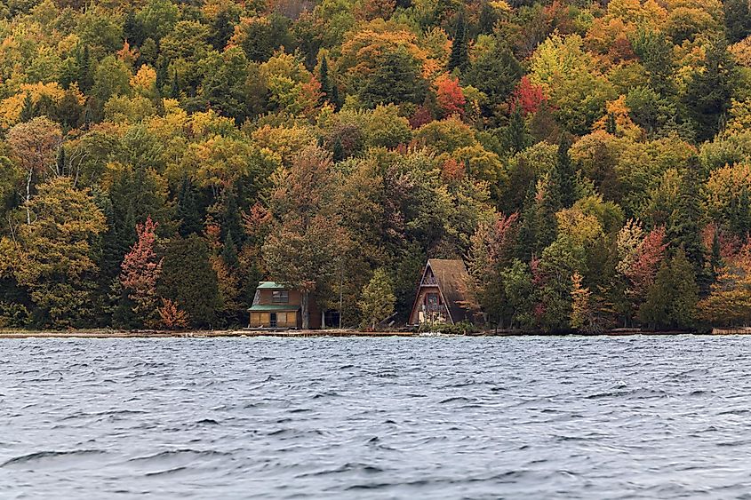 Small Cottages on Grand Island, Hiawatha National Forest