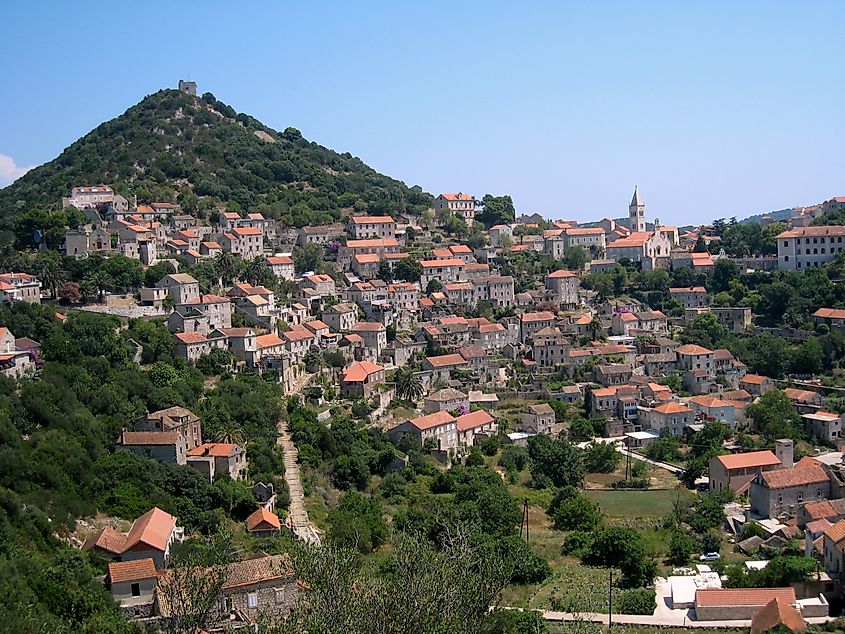 View of Lastovo.