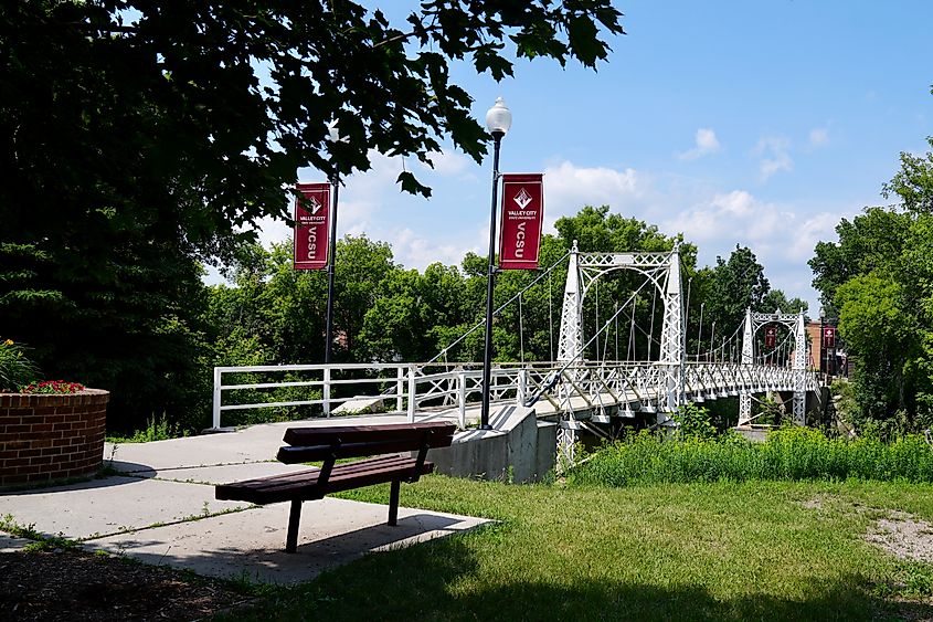 Valley City State University Footbridge