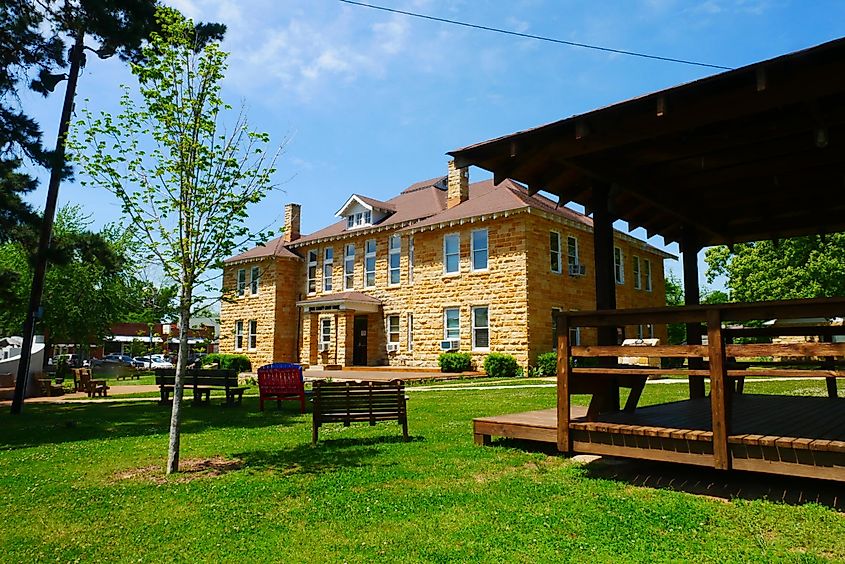 The Courthouse at Mountain View, Arkansas