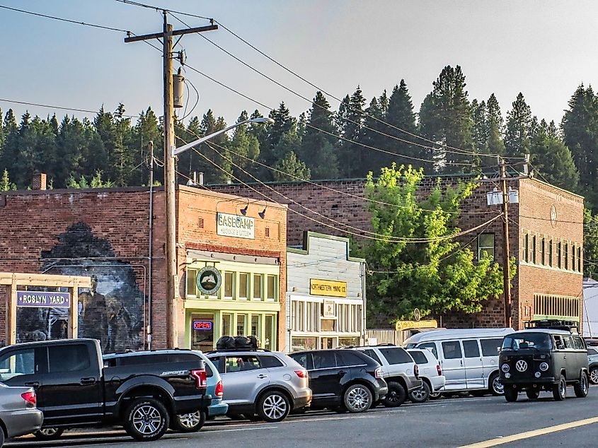 Downtown Roslyn, Washington.