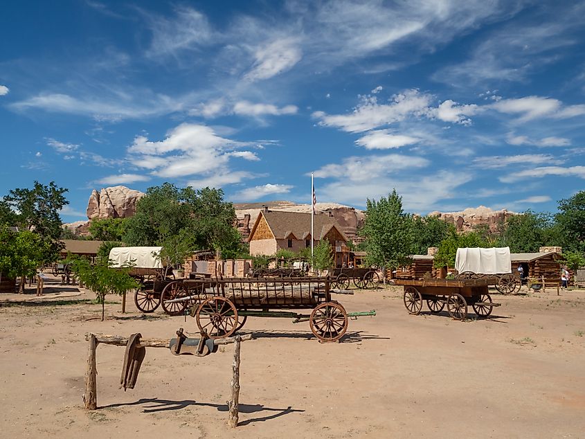 Bluff Fort Historic Site near Bluff, Utah