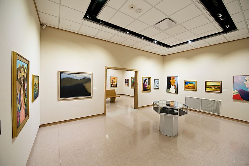 Birger Sandzén Memorial Gallery in the town Lindsborg, Kansas.