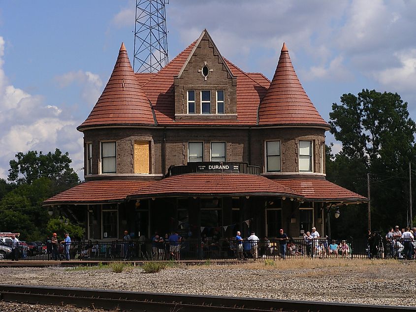 Union Station in Durand, Michigan.