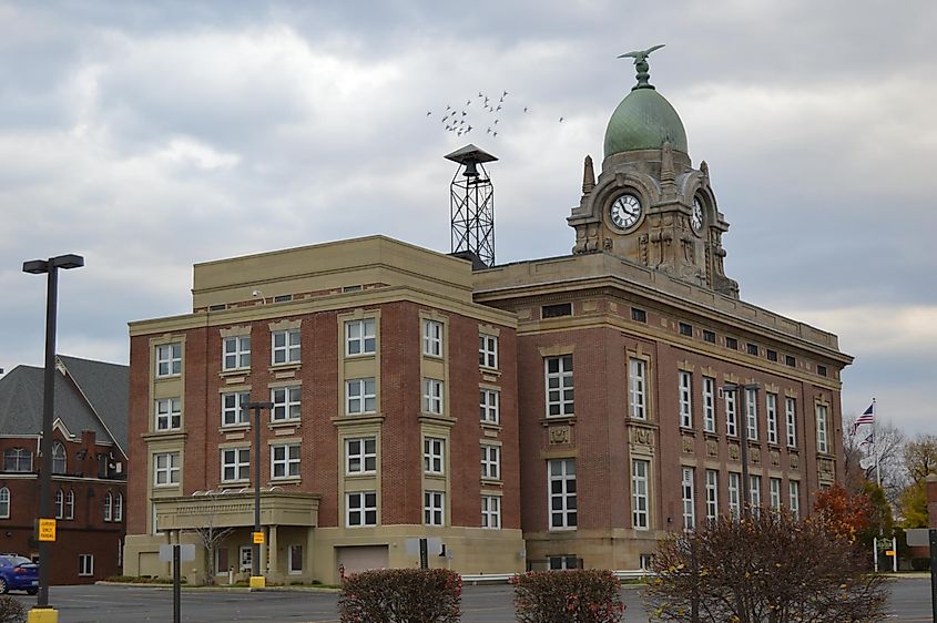 Lake County Courthouse in Painesville, Ohio