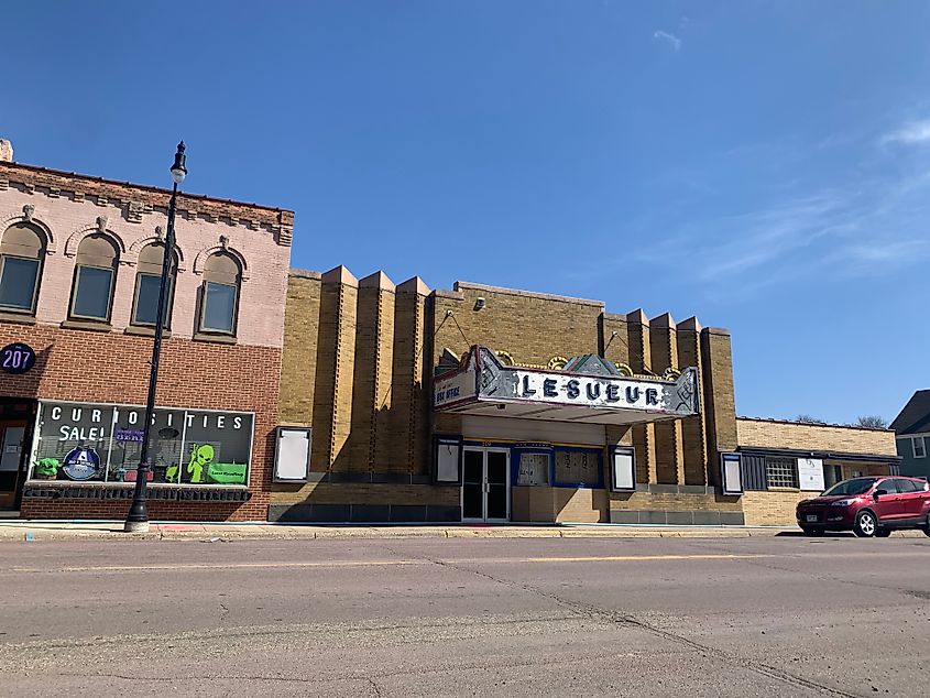 Le Sueur Theater. 