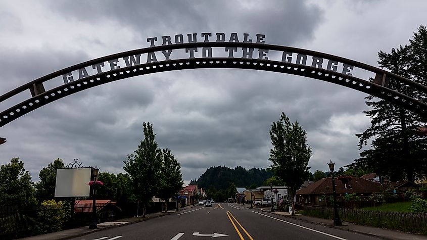 Troutdale, Oregon. 