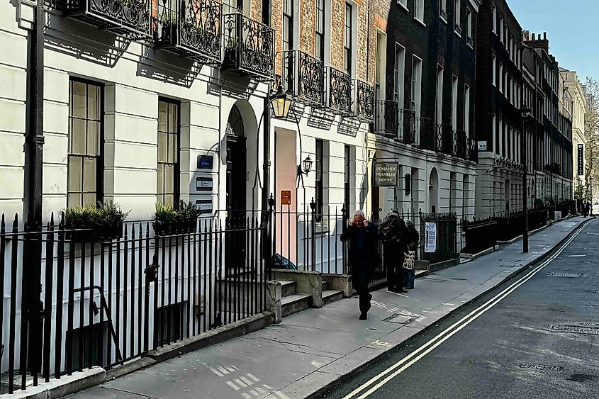 Benjamin Franklin House London exterior Image credit Bryan Dearsley